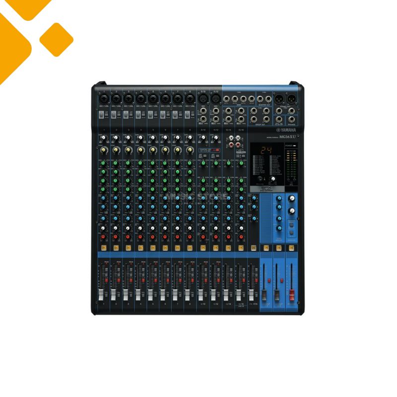 L-Rack mit MG16XU, Analoges Mischpultsystem