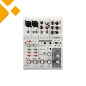 Mischpult Yamaha AG06, analog, USB, weiß, 2 Kanal