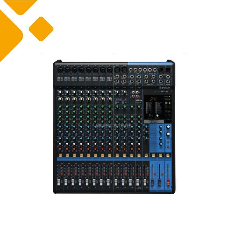 Mischpult Yamaha MG16XU, analog, Effekte, USB, 16 Kanal