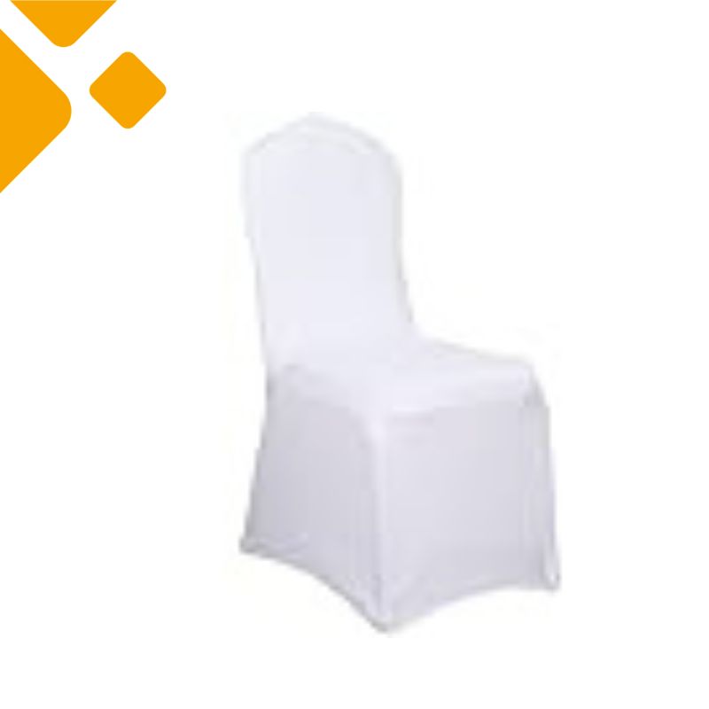 Hussen für Bankettstühle, weiße