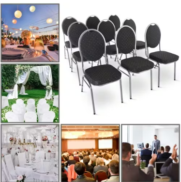 Bankettstuhl "HERMES", gepolstert – Bild 3