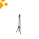 Mikrofonstativ klein, Galgen, schwarz, K&M 259/1B